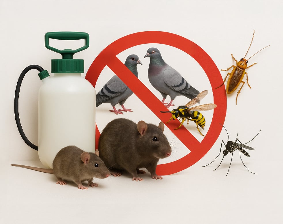 Dératisation, désinsectisation, désinfection (3D)